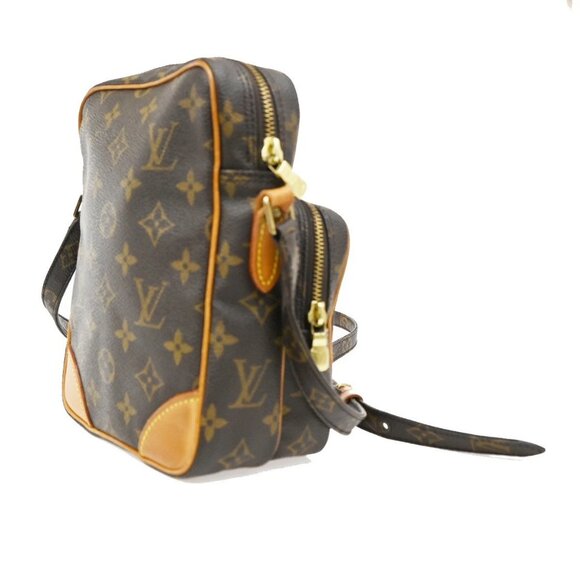 LOUIS VUITTON Amazon Shoulder Bag Monogram Leather Brown M45236 80TA039 - Picture 3 of 16